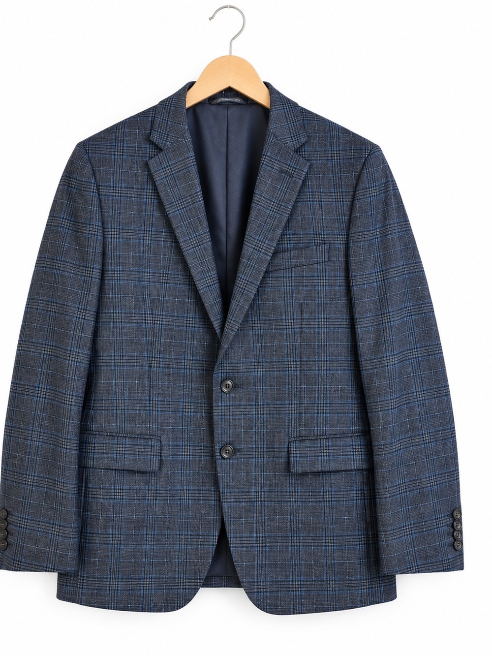 Van Heusen Mens Plaid Slim Fit Sport Coat 38R NWOT​